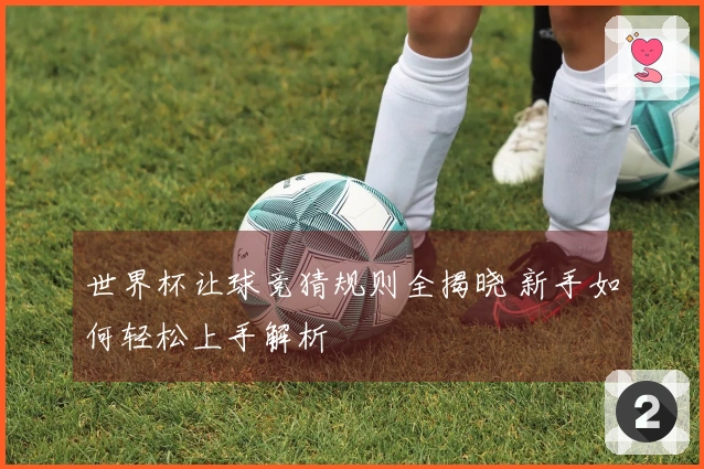 世界杯让球竞猜规则全揭晓 新手如何轻松上手解析