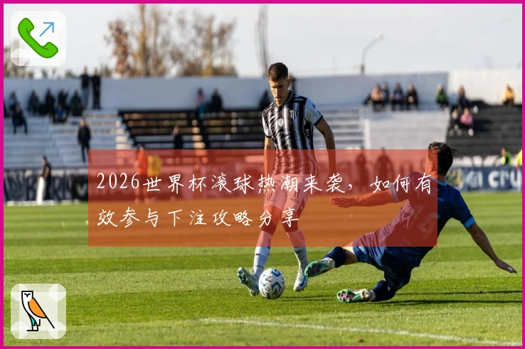 2026世界杯滚球热潮来袭，如何有效参与下注攻略分享
