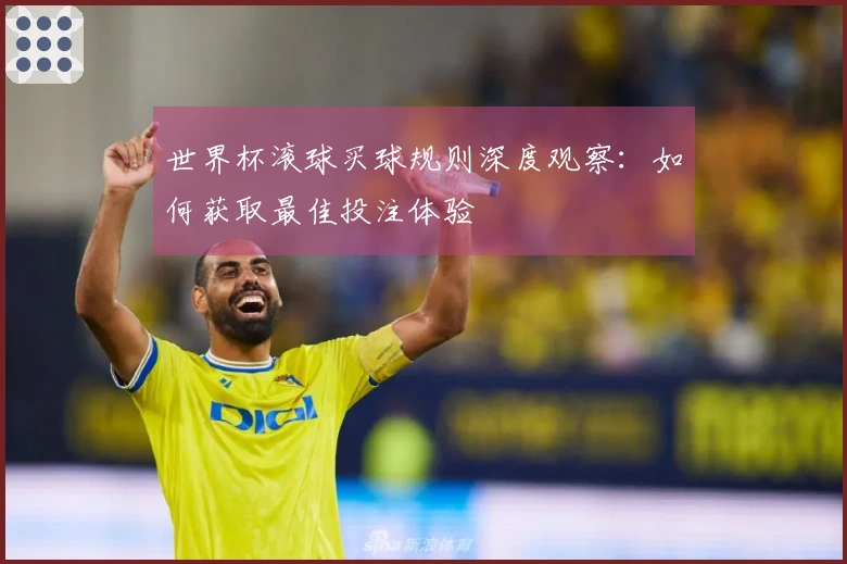 世界杯滚球买球规则深度观察：如何获取最佳投注体验